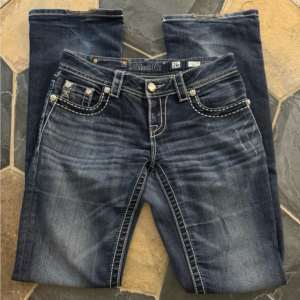 Miss Me Bootcut Jeans, size 26
